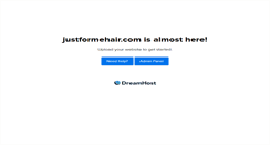 Desktop Screenshot of justformehair.com